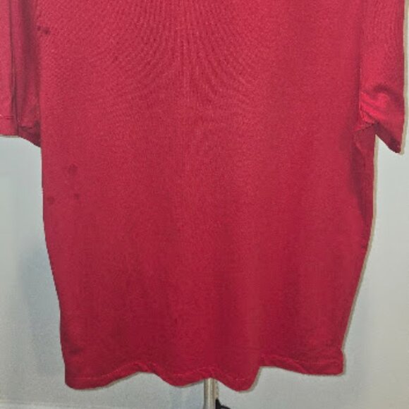 *NEW* Jordan Sportswear Air Jumpman Men's Athletic Casual T-Shirt Red/Black XL - Picture 3 of 3